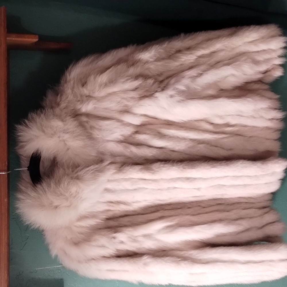 Vintage fox coat circa 1970